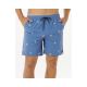 Boardshorty męskie RIP CURL Skelly Breach Volley niebieskie
