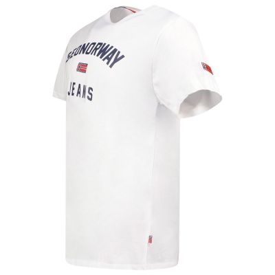 2. Koszulka Geographical Norway Jassier 254 M SY1361H/GN-White