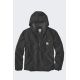 Kurtka Carhartt Washed Duck Sherpa Lined Black