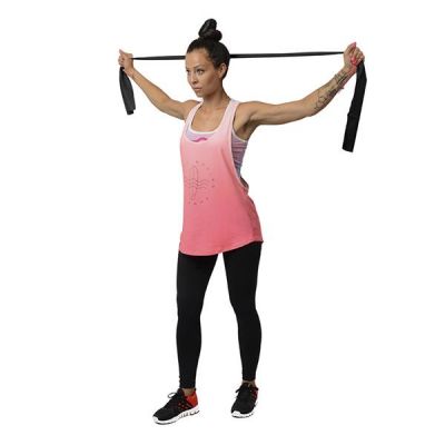 4. TAŚMA PILATES HMS TP01 BLACK 1.2 x 150 x 1800 MM 17-34-020