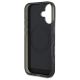 7. Etui Mercedes MB Double Layer Crossed Lines MagSafe na iPhone 16 - czarne