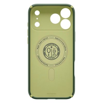 3. Etui Spigen Nano Pop Hybrid MagSafe na iPhone 17 Pro - zielone