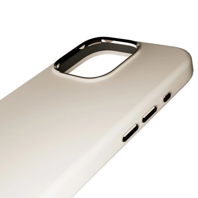 6. Etui silikonowe Puro Icon Mag Pro MagSafe do iPhone 16 Pro - beżowe