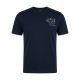 5. Paul&Shark T-shirt męski bawełniany granatowy 26411035-13 - klasyczny krój