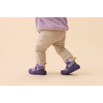14. Buty zimowe barefoot do nauki chodzenia Affenzahn Snuggy Butterfly (01502-40214)