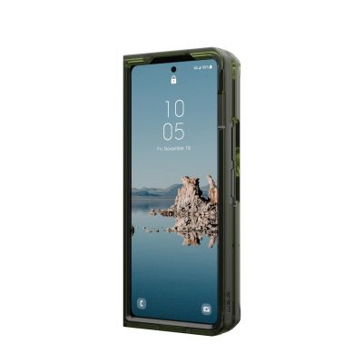 5. Etui UAG Urban Armor Gear Plyo Pro Case | Samsung Galaxy Z Fold5 | olive (transparent)/space grau