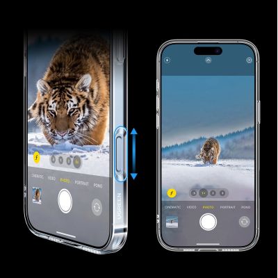 9. Etui Ugreen Classy Clear Magnetic na iPhone 16 Plus - przezroczyste