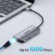 12. UNITEK AKTYWNY HUB USB-C 2X HDMI, CZYTNIK SD, 4K, RJ-45, PD 100W, 5 GBPS