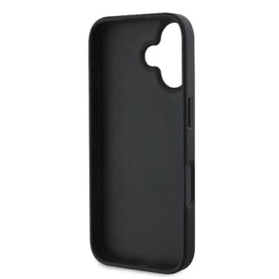 7. Etui Guess 4G Big Logo na iPhone 16 - czarny