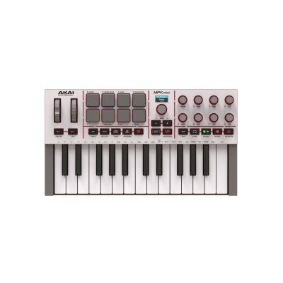 4. AKAI MPK MINI 4 WHITE - Mini klawiatura sterująca