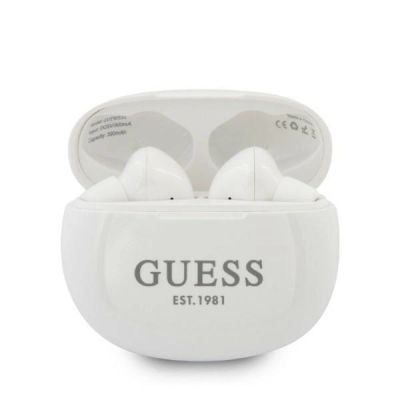 2. Słuchawki bezprzewodowe Guess GUTWS1CWHTWS Bluetooth - białe