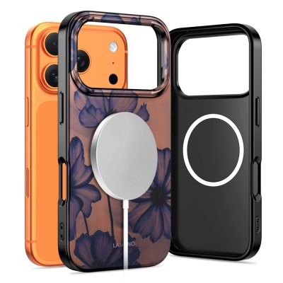 2. Etui Tech-Protect Lamano MagSafe na iPhone 17 Pro Max - brązowo-fioletowe
