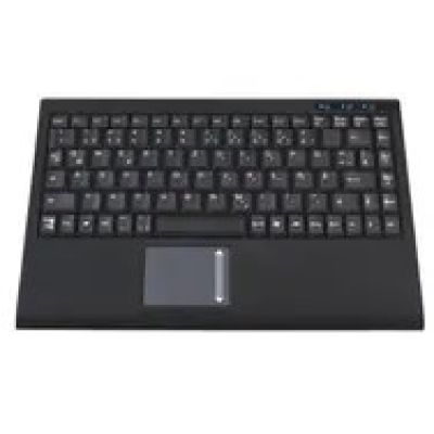 7. KeySonic ACK-540U+ (UK) klawiatura Biuro USB QWERTY British English Czarny