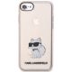 5. Etui Karl Lagerfeld Ikonik Choupette na iPhone 7 / 8 / SE 2020 / SE 2022 - różowe