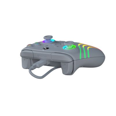 3. PDP Afterglow Wave Szary USB Gamepad Analogowa/Cyfrowa PC, Xbox One, Xbox Series S, Xbox Series X