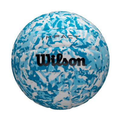 7. Piłka siatkowa Wilson Impact Gen Green VB niebiesko-biała WV2000801XBOF