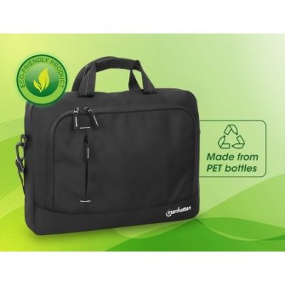 7. Manhattan 440363 torba na laptop 35,8 cm (14.1") Obudowa na messenger Czarny