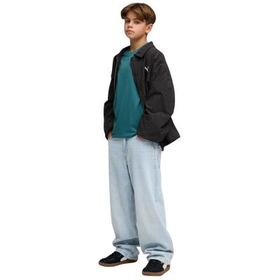 5. Koszulka dla dzieci Puma ESS Small No.1 Logo Relaxed Tee zielona 684920 41