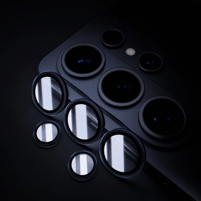 12. Szkło hybrydowe 3mk Lens Protection Pro Black do obiektywu aparatu na Samsung Galaxy S26 Ultra