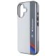 6. Etui BMW Motosport IML Vertical Stripe na iPhone 16 - szare