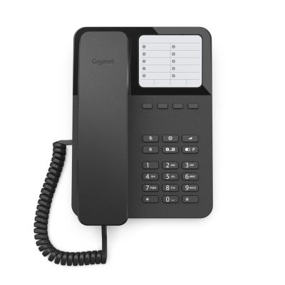 6. Gigaset DESK 400 Telefon analogowy Czarny