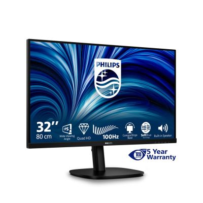 4. Philips 3000 series 32B2N3500/00 monitor komputerowy 80 cm (31.5") 2560 x 1440 px Quad HD LCD Czarny