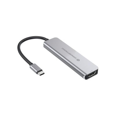 12. Conceptronic DONN02G stacja dokująca USB 3.2 Gen 1 (3.1 Gen 1) Type-C Aluminium