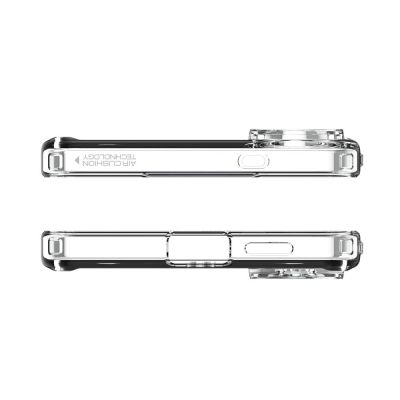 5. Etui Spigen Ultra Hybrid Mag z MagSafe na Samsung Galaxy S25 Edge z nadrukiem - białe