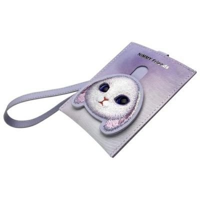 2. Portfel Nimmy Big Eyed Pet 2.0 Rabbit etui na karty - fioletowy