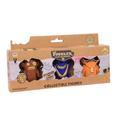 5. FUGGLER S3 GOLD EDITION FIGURES - 3 PACK (ASSORTMENT)