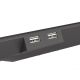 2. Podstawka chłodząca pod laptopa Genesis Oxid 450 RGB 15.6" z wentylatorem, podświetlenie, 2 USB