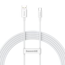 Kabel Baseus Superior Series 100W USB-A - USB-C 2m - biały