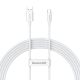 Kabel Baseus Superior Series 100W USB-A - USB-C 2m - biały
