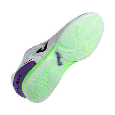 6. Buty piłkarskie Joma Top Flex 2505 Indoor biało-fioletowe TOPW2505IN