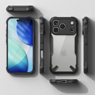 5. Etui Ringke Fusion X na iPhone 17 Pro Max - czarne