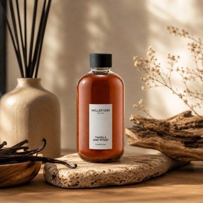 2. Uzupełniacz do pałeczek 500ml VANILLA & WOOD MILLEFIORI