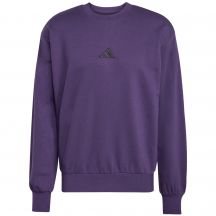 Bluza męska adidas Essentials Feelcozy Fleece fioletowa JX3313