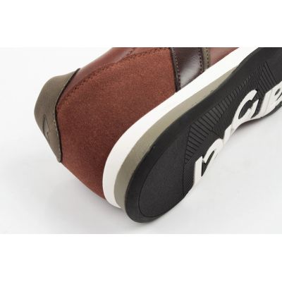 5. Wrangler buty męskie sneakersy Rhys brązowe półbuty modne