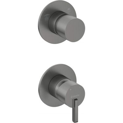 Bateria prysznicowa podtynkowa z przełącznikiem natrysku BQS_D44P 5907650818588