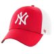 3. Czapka z daszkiem 47 Brand MLB New York Yankees Branson Cap B-BRANS17CTP-RD