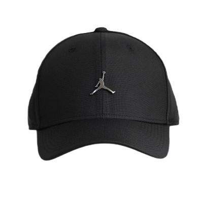 2. Czapka z daszkiem Air Jordan Rise Structured Metal Jumpman Czarna - HM5750-010