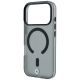 7. Etui BMW Sign Frosted IML & MetalL Logo MagSafe na iPhone 17 Pro Max / 18 Pro Max - czarne