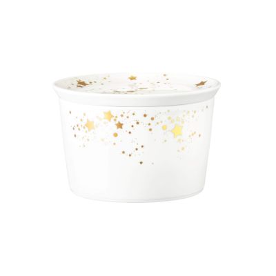 SELTMANN LIBERTY GOLDEN STARS Miska z pokr 14x9 cm