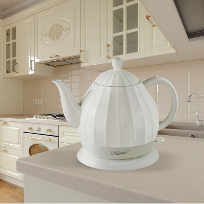 5. Czajnik elektryczny ceramiczny 1,2L 1200W MR-070 MAESTRO