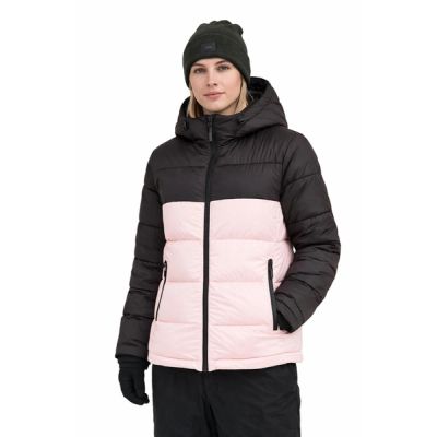 O'neill O'riginals Puffer Jacket Peach Whip Colour Block [1500070-44021] r. S
