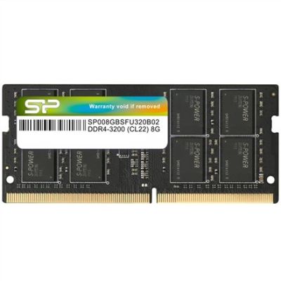 5. Pamięć RAM Silicon Power SODIMM DDR4 8GB (1x8GB) 3200Mhz CL22 SODIMM
