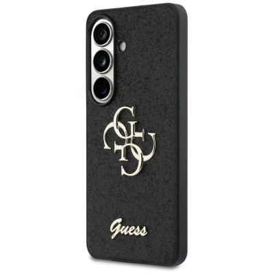 2. Etui Guess Fixed Glitter Big 4G Metal Logo do Samsung Galaxy S26 - czarne
