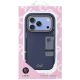 5. Etui UNIQ Coehl Mirelle Magnetic Charging na iPhone 18 Pro / 17 Pro - niebieskie
