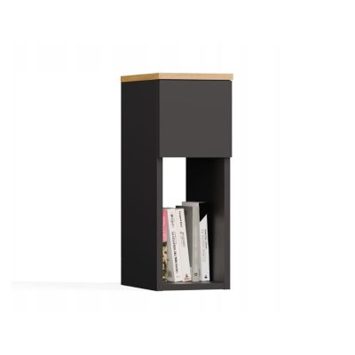 SZAFKA NOCNA GALAX 20/1S ANTRACYT/ARTISAN