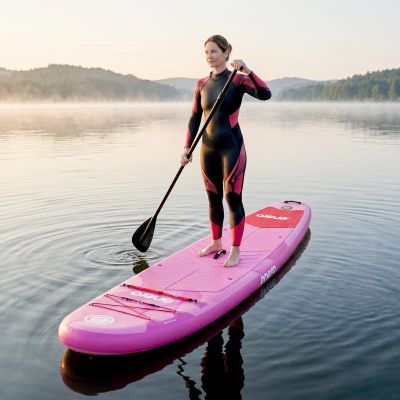 14. ZESTAW - DESKA SUP 150KG DMUCHANA ENERO 320x81x15CM